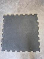 Rubberen tegels voor sportruimte 100x100cm, Ophalen, Zo goed als nieuw