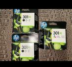 HP 301XL Inktcartridges - Zwart & Kleur, Computers en Software, Printerbenodigdheden, Ophalen of Verzenden, Nieuw, Cartridge, Hp