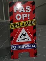 Uitzetbord geslaagd rijbewijs, Ophalen, Zo goed als nieuw, Versiering, Overige