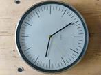 Wandklok 38 cm design stationsklok merk Zuiver!, Huis en Inrichting, Woonaccessoires | Klokken, Ophalen of Verzenden, Zo goed als nieuw