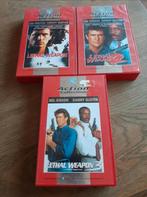 Lethal Weapon Trilogy videobanden. Action collection, Vanaf 16 jaar, Ophalen of Verzenden, Gebruikt, Actie en Avontuur