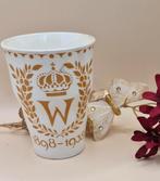 Oranje Beker Koningshuis Wilhelmina 1898-1938, Antiek en Kunst, Antiek | Keramiek en Aardewerk, Verzenden