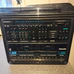 Philips Midi Set met Platenspeler & Cassettedeck, Ophalen of Verzenden, Gebruikt