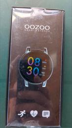 Oozoo smartwatch zilver met zwart bandje niet gebruikt, Ophalen of Verzenden, Zo goed als nieuw, OOZOO