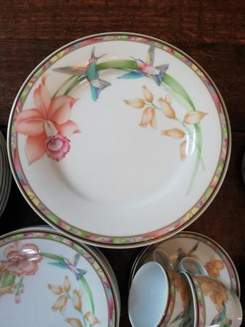 Hutschenreuter Colibri, Leonard Paris, prachtig servies >10 beschikbaar voor biedingen