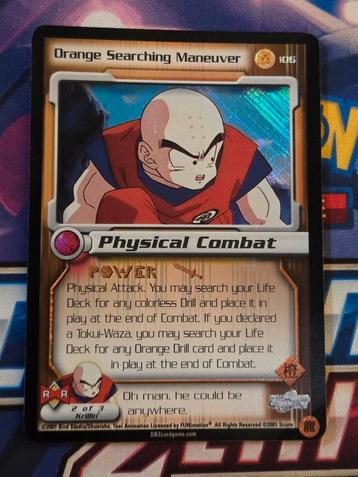 Orange Searching Maneuver 106 DBZ CCG Android Limited Foil beschikbaar voor biedingen