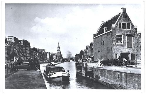 962398	Amsterdam	Oude Schans	Niet gelopen, Verzamelen, Ansichtkaarten | Nederland, Ongelopen, Noord-Holland, Ophalen of Verzenden