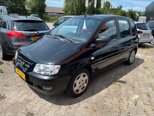 Hyundai Matrix 1.8 I GLS AUT 2002 Zwart, Auto's, Hyundai, Bedrijf, Matrix, ABS, Airbags, Airconditioning, Boordcomputer, Centrale vergrendeling