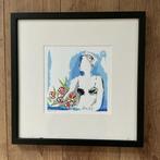 Sylvia Kristel Zeefdruk 550/1250 Gesigneerd, Ophalen of Verzenden