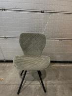 felours stoel / eetkamerstoel / bureaustoel / modernestoel, Huis en Inrichting, Stoelen, Metaal, Overige kleuren, Ophalen of Verzenden