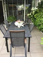 Tuintafel, Tuin en Terras, Tuintafels, Ophalen, Gebruikt, Rechthoekig, Metaal
