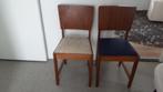 2 jaren 50 stoeltjes vintage retro, Ophalen, Gebruikt, Twee, Vintage jaren 50