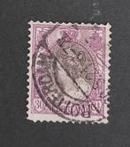 nvph 72 gestempeld Koningin Wilhelmina bontkraag 1899-1921, Postzegels en Munten, Postzegels | Nederland, Verzenden, T/m 1940