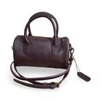 Lederen Bol Handtas - Nieuw, Sieraden, Tassen en Uiterlijk, Tassen | Damestassen, Ophalen of Verzenden, Nieuw, Bruin, Handtas