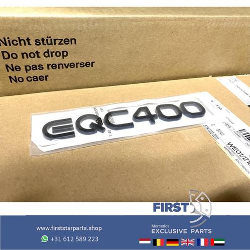 W293 N293 EQ C 400 LOGO ZWART Mercedes BELETTERING 2019-2022, Auto-onderdelen, Carrosserie en Plaatwerk, Mercedes-Benz, Achter