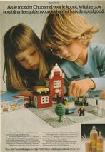 Retro reclame 1978 Nutricia Chocomel & Lego spaaractie, Verzamelen, Retro, Verzenden, Overige typen