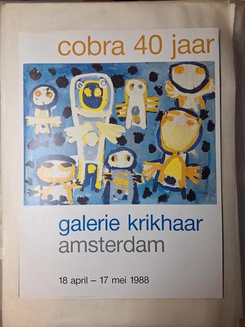 Karel Appel - Cobra 40 jaar - Galerie Krikhaar (1988)  beschikbaar voor biedingen