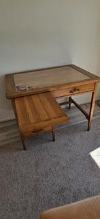 houten bureau met 1 klein mankement, Huis en Inrichting, Ophalen, Gebruikt, Bureau