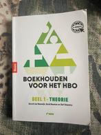 Boekhouden voor het hbo deel 1. Theorieboek, Gerard van Heeswijk, Overige niveaus, Nederlands, Ophalen of Verzenden