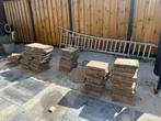 Gratis tegels 30x30 75 stuks, Tuin en Terras, Ophalen, Gebruikt, 10 m² of meer, Beton