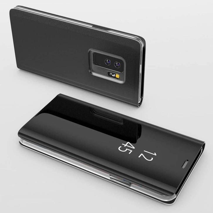 Clear View cover Samsung Galaxy S9 goud of zwart, Telecommunicatie, Mobiele telefoons | Hoesjes en Frontjes | Samsung, Nieuw, Hoesje of Tasje