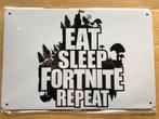 Fortnite game metalen wandbord 30x20 game room spelletjes, Huis en Inrichting, Ophalen of Verzenden, Nieuw