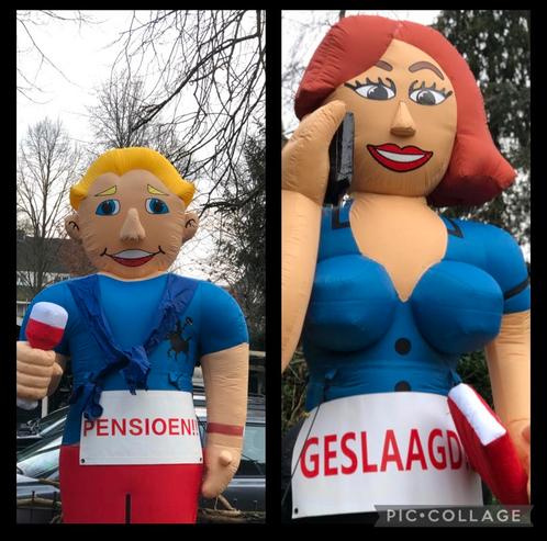 GESLAAGD PENSIOEN feestelijke pop 7 dagen p week open, Hobby en Vrije tijd, Feestartikelen | Verhuur, Zo goed als nieuw, Overige