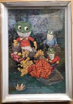 Vintage Rick de kikker puzzel van Clipper, Ophalen of Verzenden, Minder dan 500 stukjes, Gebruikt, Legpuzzel