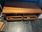 Teaken houten tv kast 120 cm breed 50 cm diep, Ophalen of Verzenden