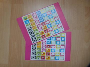 stickers nieuw vel nieuwe sticker beschikbaar voor biedingen