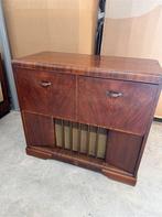 Grammofoon meubel - kast radio - radiogram - velvet action m, Ophalen of Verzenden