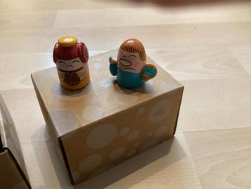 *zgan* Alessi kerst figuurtjes Pina farina & Fiona fish beschikbaar voor biedingen