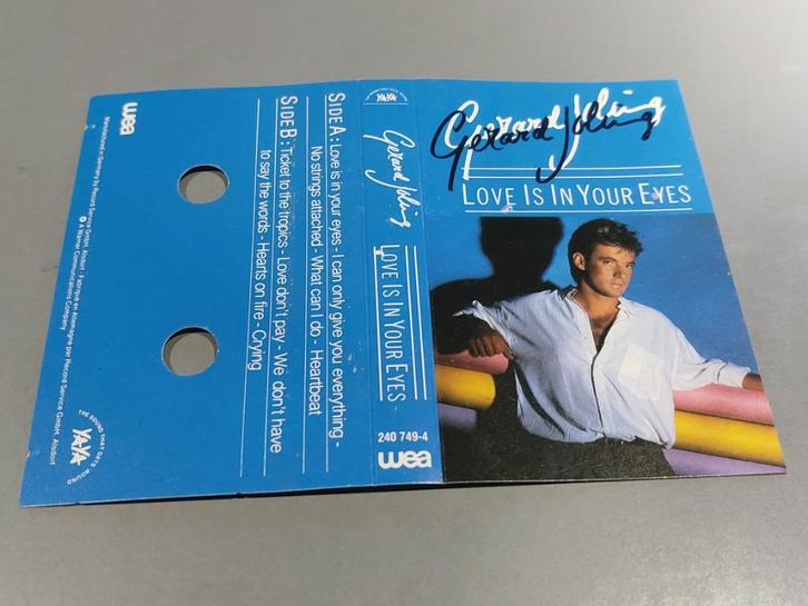 GERARD JOLING - LOVE IS IN YOUR EYES (CASSETTEBANDJE), Cd's en Dvd's, Cassettebandjes, Zo goed als nieuw, Origineel, Pop, 1 bandje