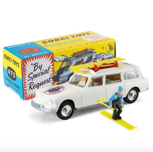Citroen DS Safari Corgi Ski Club 1/48 CORGI NEW ref. 475, Hobby en Vrije tijd, Modelauto's | 1:43, Nieuw, Auto, Corgi, Verzenden