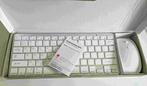 Draadloos mini QWERTY toetsenbord met muis usb, Nieuw, Ophalen of Verzenden, Draadloos, Qwerty