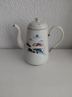 Oude koffiepot email, Ophalen of Verzenden
