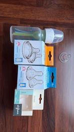 Dr brown fles smal 120cc en flesspenen dr brown en difrax, Ophalen of Verzenden, Nieuw, Overige typen