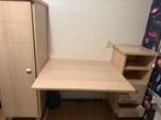 bureau met kast, Huis en Inrichting, Bureaus, Ophalen, Gebruikt