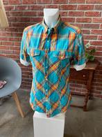 Gave geblokte blouse van Kenzo maat M, Kleding | Dames, Blouses en Tunieken, Maat 38/40 (M), Douwenmaat 8-3 Meppel, Info@again.nu