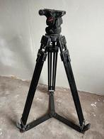 Manfrotto statief met 510 fluid head, Audio, Tv en Foto, Driepoot, Gebruikt, Ophalen of Verzenden, 175 cm of meer