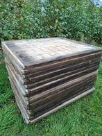 17 x steenschotten  130x110cm, Ophalen, Zo goed als nieuw, Hout