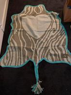 Speelkleed Babykamer/Peuterkamer Zebraprint Hart Crème/Taupe, Ophalen of Verzenden, Zo goed als nieuw, Kleed of Kussen