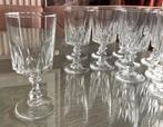 Cristal d’Arques - Louvre - rode wijn glas - 11 stuks, Antiek en Kunst, Antiek | Glas en Kristal, Ophalen of Verzenden
