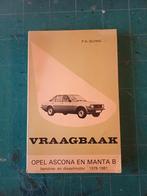 Vraagbaak OPEL ASCONA en MANTA B 1978-1981, Ophalen of Verzenden