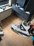 Jordan 4 Green, Kleding | Dames, Schoenen, Ophalen of Verzenden, Gedragen, Wit, Sneakers of Gympen