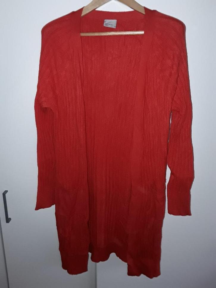 Vero Moda Rood Lang Vest Maat XL, Kleding | Dames, Truien en Vesten, Nieuw, Maat 46/48 (XL) of groter, Rood, Verzenden