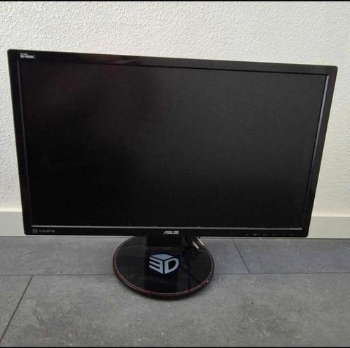 ASUS VG248QE – 24" Full HD Gaming Monitor, Computers en Software, Monitoren, Zo goed als nieuw, 101 t/m 150 Hz, DisplayPort, DVI