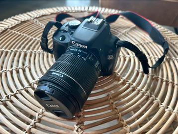 Canon Spiegelreflex Camera EOS 100D met 18-55mm lens beschikbaar voor biedingen