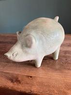 Gegoten groen keramiek spaarvarken Lore Beesel, Antiek en Kunst, Antiek | Keramiek en Aardewerk, Ophalen
