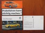Aanvraagkaart proefrit: Volkswagen Arteon, Volkswagen Polo, Ophalen of Verzenden, Nieuw, Volkswagen